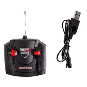ماشین کنترلی شارژی پلیس مشکی مقیاس 1:16 Remote Control RC Police Car UD2502A_اسباب بازی